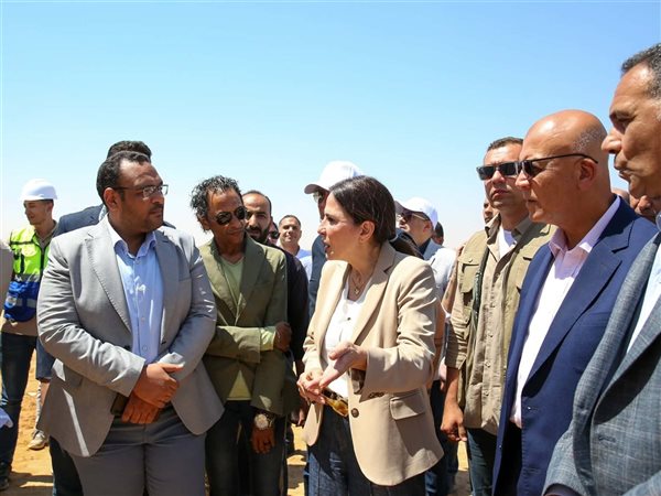 وزيرة الإسكان تتفقد مشروع سكن العاملين المنتقلين إلى العاصمة الجديدة بمدينة بدر