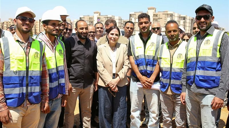 راندة المنشاوي وزيرة الإسكان