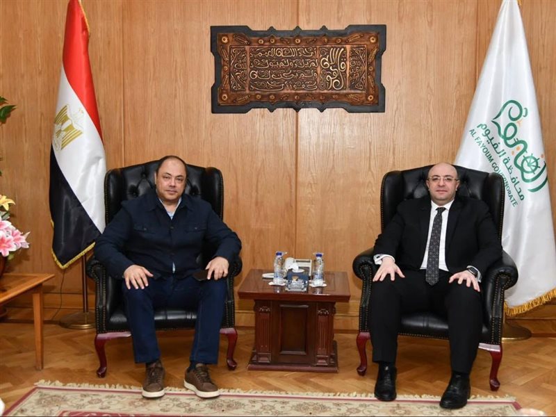 رئيس هيئة تنمية الصعيد مع محافظ الفيوم