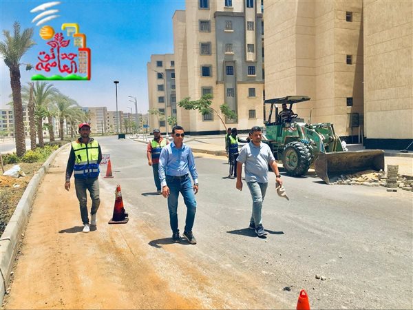 رئيس جهاز حدائق العاصمة يتابع أعمال التطوير بشارع البريد ويؤكد: خطة شاملة للارتقاء بجميع المحاور تباعاً