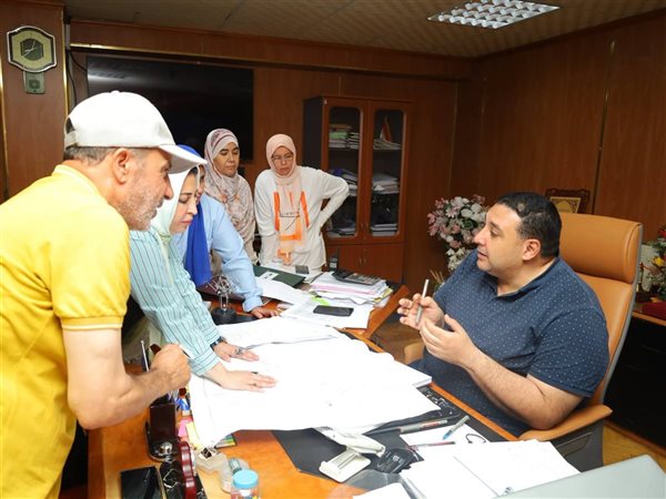 التراس يتابع استعدادات تشغيل توسعات محطة عقد وتطوير منظومة الصرف الصحي بإدكو بالبحيرة