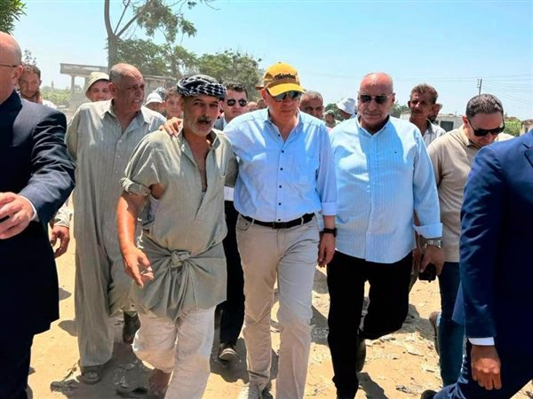 وزير الري يتفقد ترعة الفولي ومحطة رفع صان الحجر بعد شكاوى المنتفعين ويوجه بحلول عاجلة
