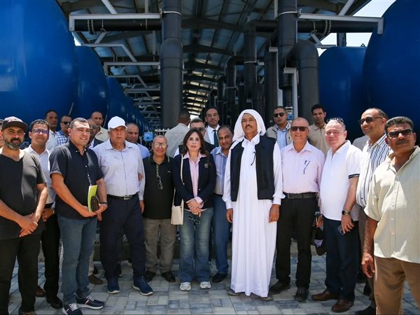 وزيرة الإسكان ومحافظ مطروح يبدءان جولة تفقدية بعدد من مشروعات مياه الشرب والصرف الصحي بالمحافظة