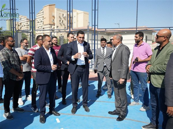 وزير الرياضة ورئيس جهاز العلمين الجديدة يتفقدان المنشآت الرياضية ويبحثان آليات إدارتها وتشغيلها