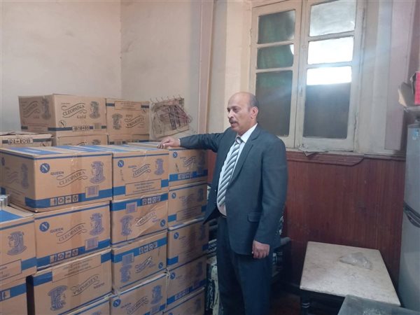 تموين الغربية يوجه ضربة استباقية لمافيا السوق السوداء بضبط 18 ألف علبة سجائر مهربة