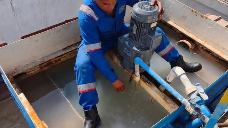 خلال الصيانة الدورية 