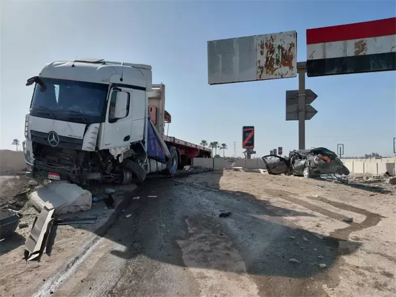 حادث بنها الحر