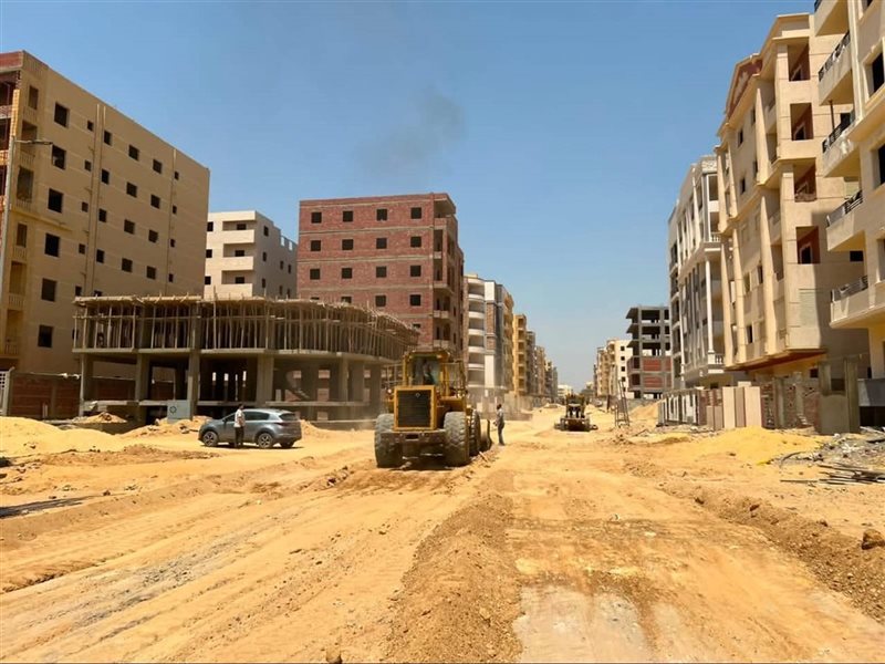 بدء أعمال تطوير المرافق بمنطقة بيت الوطن 