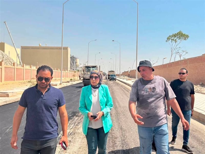 المهندسة أسماء مخلوف رئيس جهاز مدينة السويس الجديدة 