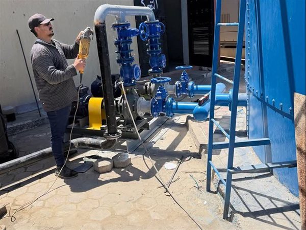مياه القناة تواصل تطوير محطة المحسمة لرفع كفاءة التشغيل وتحسين جودة الخدمات 