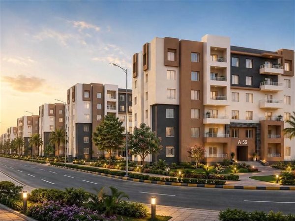 رئيس جهاز مدينة السويس الجديدة تتابع تنفيذ مشروع ديارنا للإسكان المتوسط