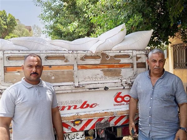 تموين الأقصر يضبط 2.5 طن ردة مجهولة المصدر و3 أطنان دقيق مدعم بأرمنت