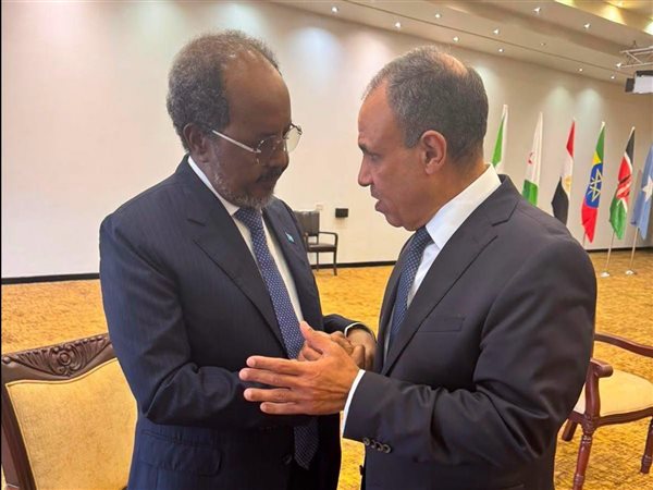 وزير الخارجية يؤكد للرئيس الصومالي دعم مصر الكامل لوحدة وسيادة الصومال
