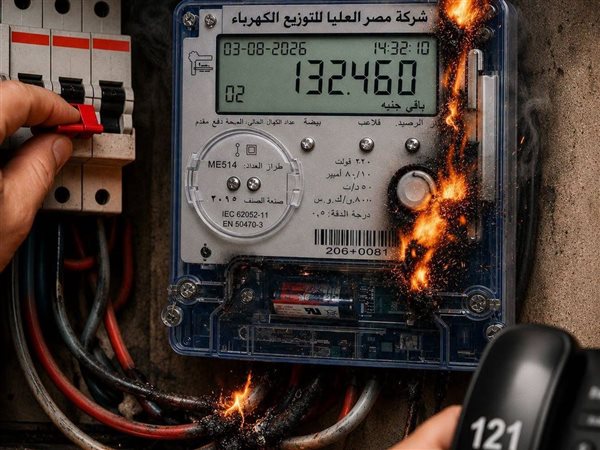 ماذا تفعل إذا تعرض عداد الكهرباء للاحتراق؟.. خطوات ضرورية لحماية منزلك وتجنب المخالفات