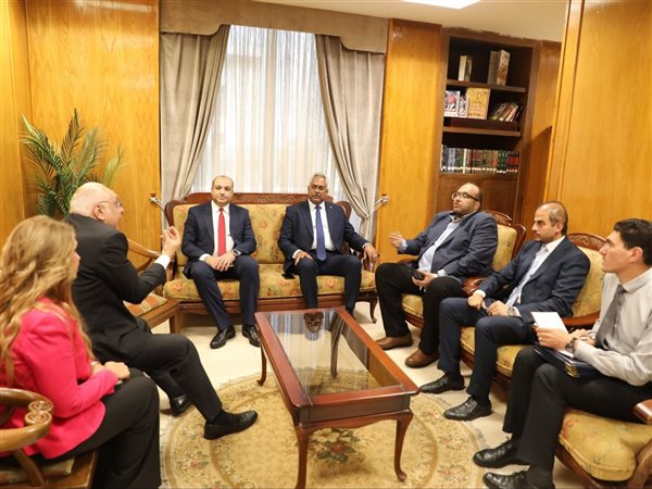 بروتوكول لإنشاء مدرسة مياه الشرب والصرف الصحي للتكنولوجيا التطبيقية بسوهاج 