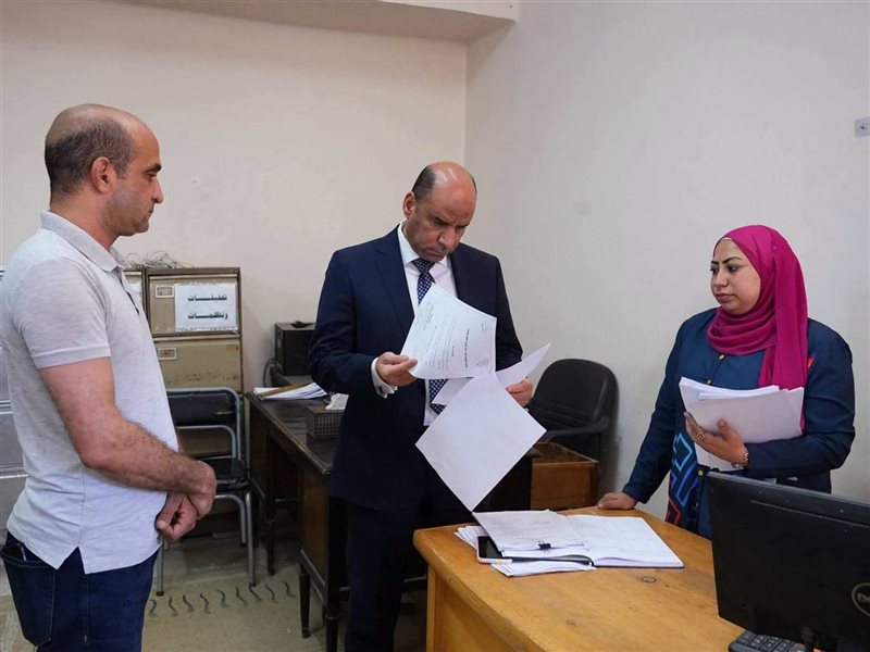 وزير العمل يتفقد