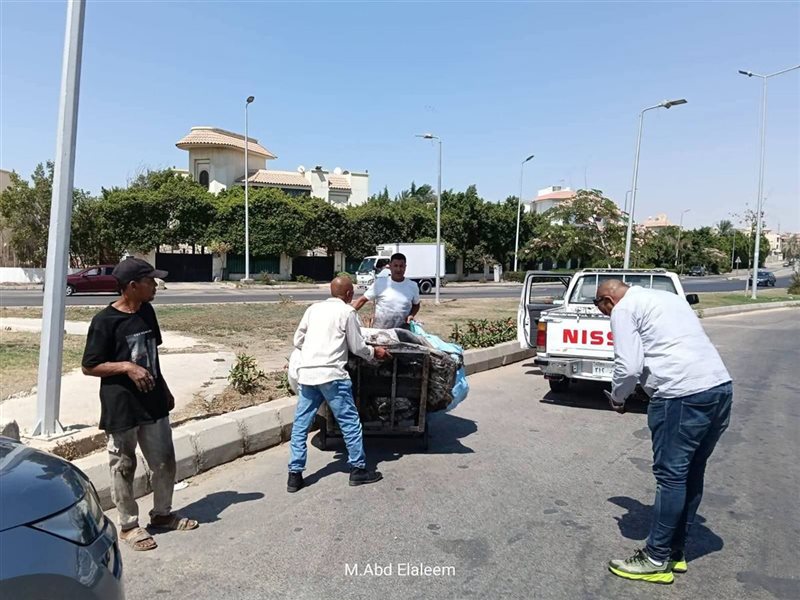 ازالة الاشغالات بمدينة