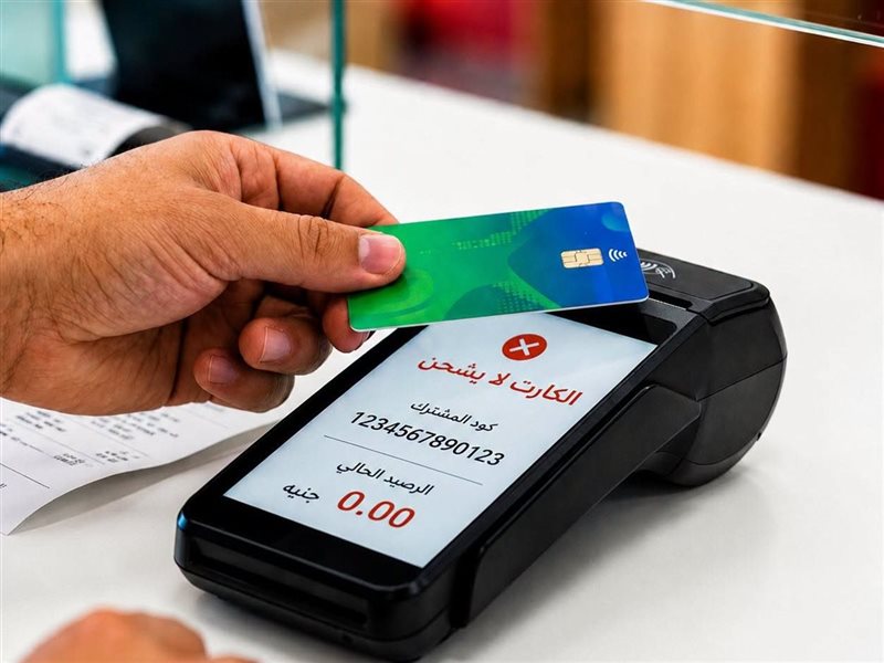 كارت عداد الكهرباء