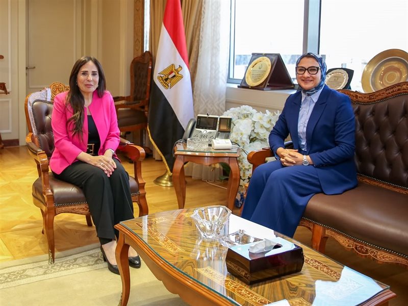 راندة المنشاوي وزيرة