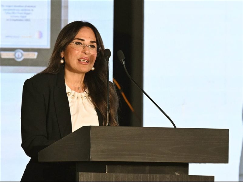 راندة المنشاوي وزيرة