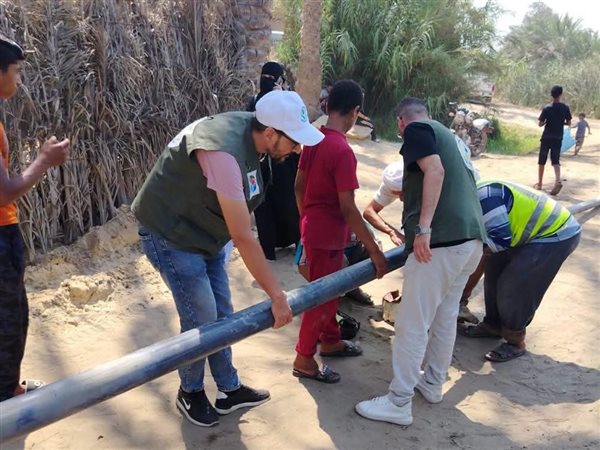 مياه القناة تطور شبكة مياه أبو صوير بإحلال خط يخدم 2000 مواطن