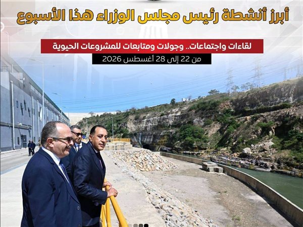 أبرز أنشطة رئيس الوزراء خلال أسبوع.. متابعة «حياة كريمة» وتطوير كورنيش الإسكندرية