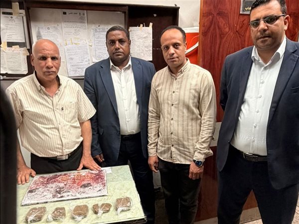 جمارك مطار الأقصر تحبط محاولة تهريب 550 جرامًا من المواد المخدرة