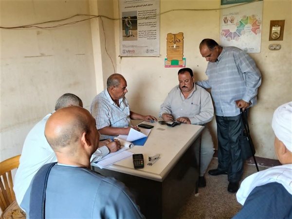 زراعة سوهاج تواصل المتابعة الميدانية لجمعيات إدفا وعربة أبو الدهب