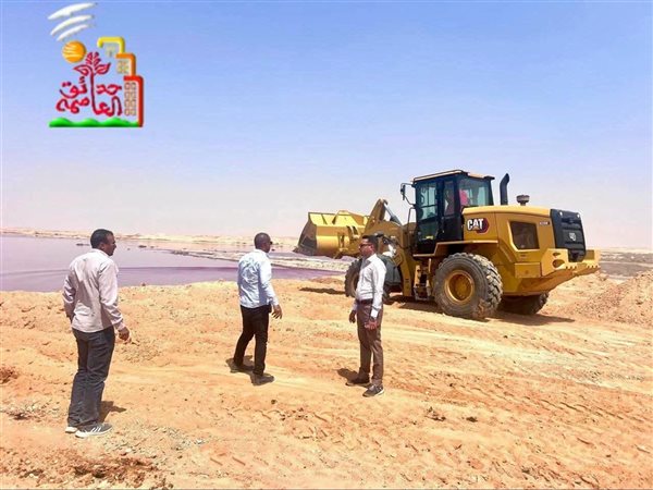 رئيس جهاز حدائق العاصمة يتابع أعمال ردم البرك والتخلص الآمن من الصرف الصناعي بمدينة الجلود