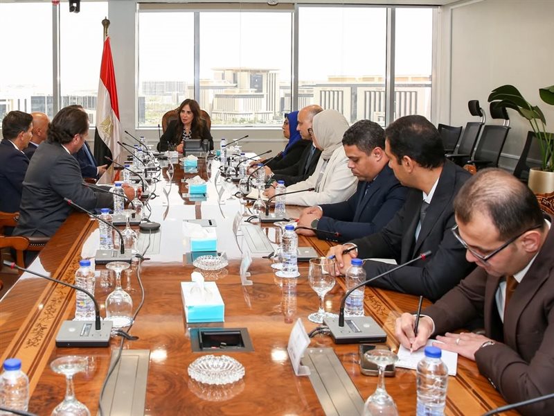 راندة المنشاوي وزيرة