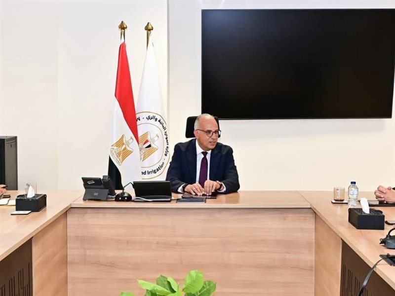 وزير الري يبحث تعزيز