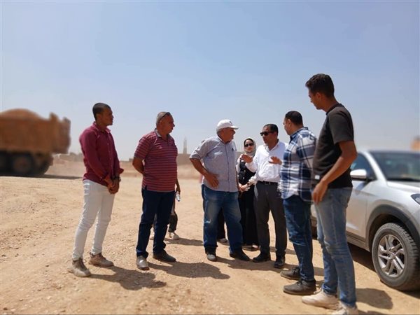 جولة تفقدية لمتابعة جاهزية محطة المعالجة ومعدلات تنفيذ أعمال المرافق بالشروق
