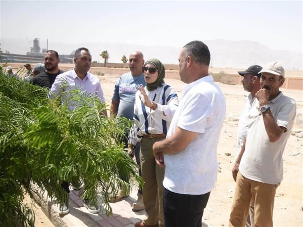 رئيس جهاز السويس الجديدة تتابع أعمال الزراعة ورفع كفاءة الطرق ميدانيًا
