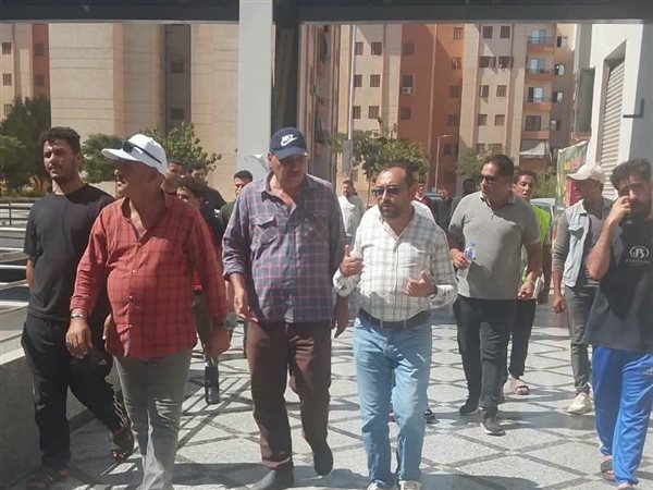 حملة مكبرة لإزالة الإشغالات بمدينة أكتوبر الجديدة