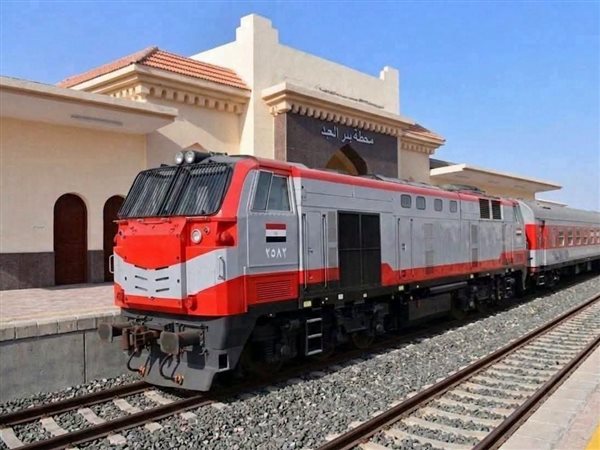 السكة الحديد تشغل 4 رحلات يومية على خط القنطرة شرق بئر العبد لخدمة مواطني شمال سيناء