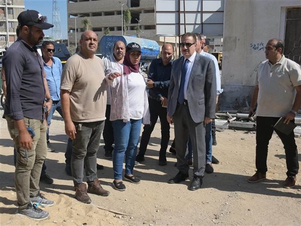 سوق حضاري وبنية أساسية جديدة..تطوير شامل لمنطقة التصنيع بحي الضواحي في بورسعيد