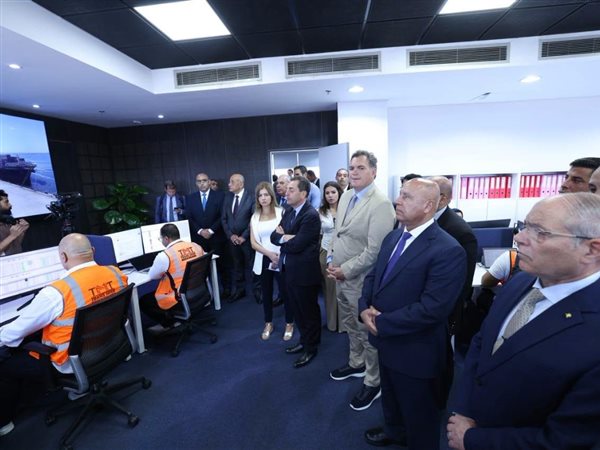 وزير النقل ونظيره الفرنسي يتفقدان محطة تحيا مصر بميناء الإسكندرية