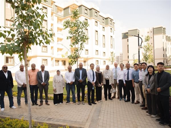 سكن لكل المصريين.. وفد من جامعة نانجينج الصينية يتفقد وحدات الإسكان الاجتماعي