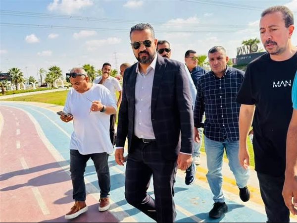 رئيس جهاز العبور الجديدة يتفقد الحديقة المركزية استعدادًا لماراثون احتفالية مرور 10 سنوات على إنشاء المدينة
