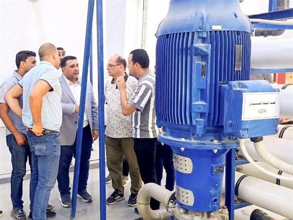 «التراس» يتابع جاهزية مرافق المياه بوادي النطرون في جولة ميدانية مسائية