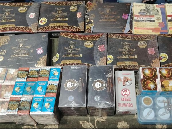 تموين الفيوم يفتح ملفات السوق السوداء.. دقيق وزيت وسكر ومنشطات وسجائر مضبوطة
