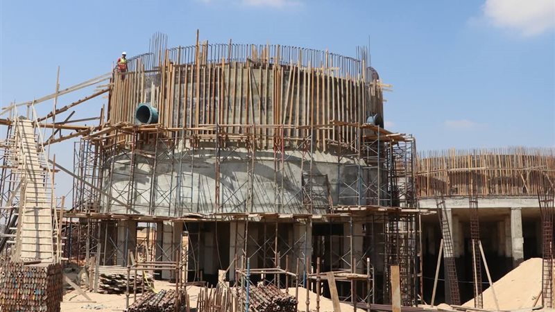 محطة المياه الجديدة بمدينة السادات 