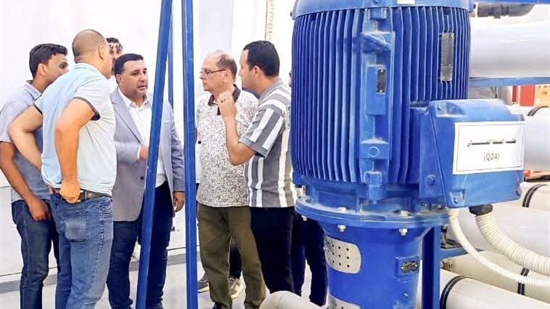 خلال جولة تفقدية ميدانية لمتابعة الموقف التنفيذي 