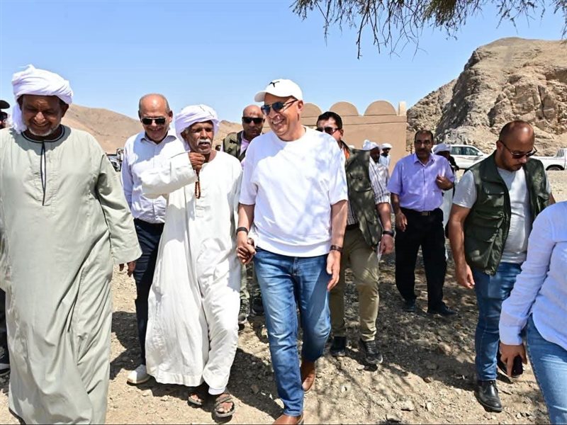 خلال جولة ميدانية