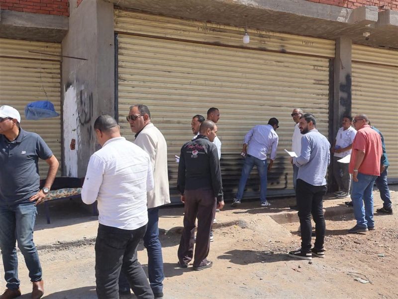 غلق الوحدات المخالفة
