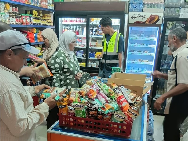 خلال حملة اليوم لتموين
