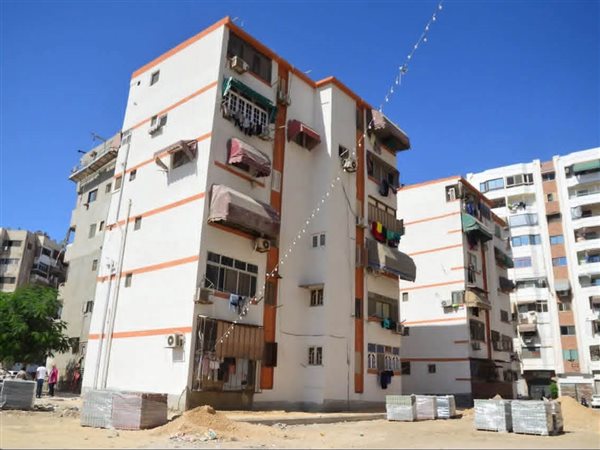 رئيس مدينة بورفؤاد تتابع تطوير مساكن محمد علي بنسبة إنجاز تتجاوز 80%