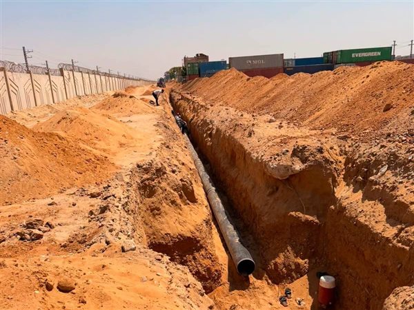 تتفيذ 75% من شبكات المياه والصرف بمنطقة السلام بالشروق