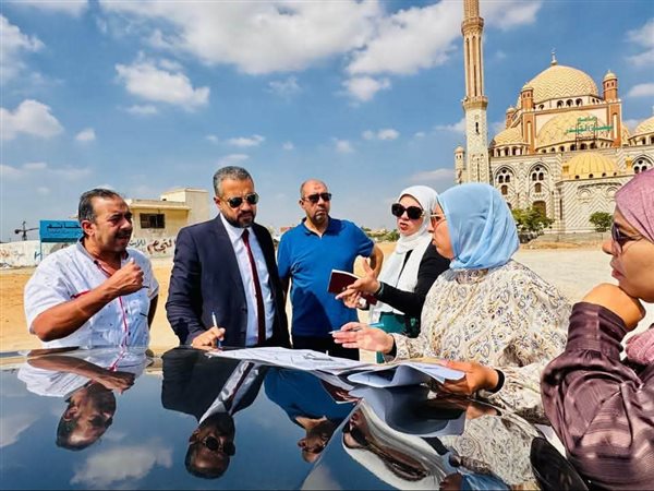 رئيس جهاز العبور الجديدة يتفقد المناطق الاستثمارية ومشروعات الطرق والمرافق