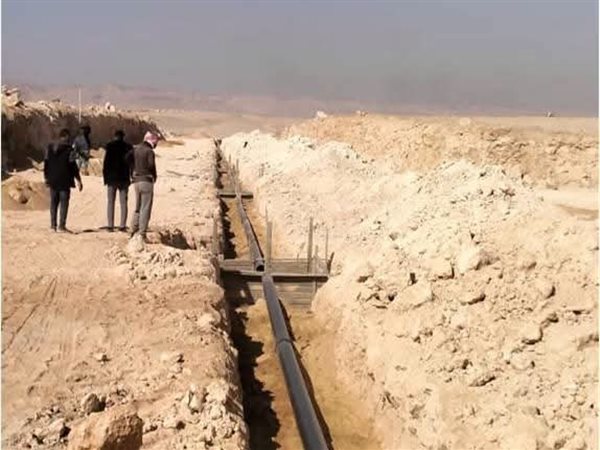 استمرار تنفيذ شبكات المرافق بسوهاج الجديدة بنسبة إنجاز 65%